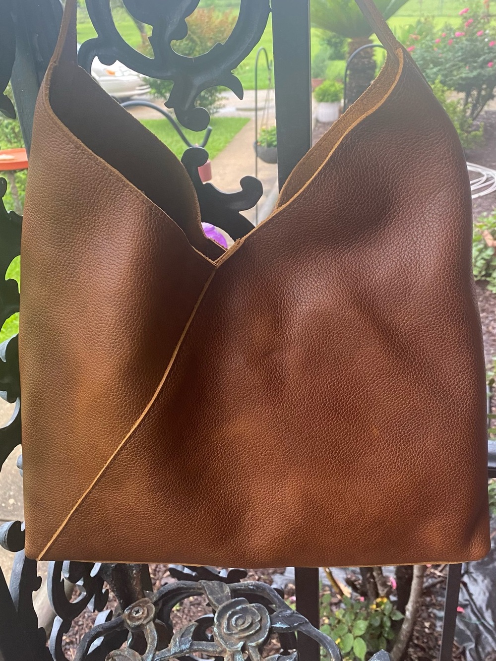 PORTLAND LEATHER COMPANY AP OVERSIZED NAOMI IN LIMITED EDITION DURANGO - Picture 14 of 15